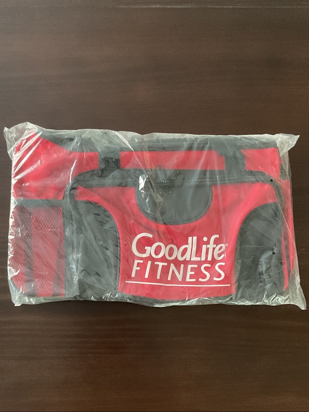 GoodLife Fitness Red & Black Duffel Gym Bag – New in Package